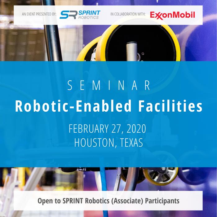 Robotic-Enabled Facilities Seminar - at full capacity