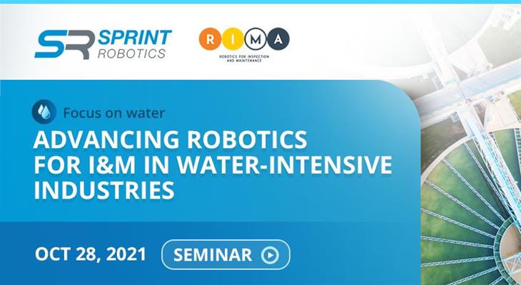 SEMINAR on October 28th - Advancing robotics for I&M in water-intensive industries